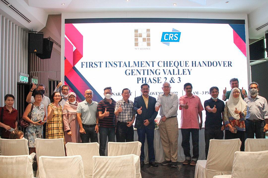 Genting Valley Phase 2&3 Cheque Handover