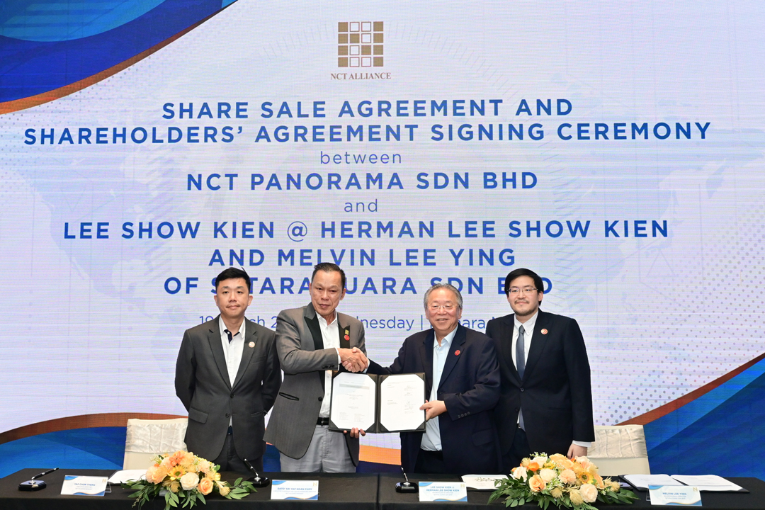 NCT Alliance buys 51% stake in Sabah property developer for RM22m in cash, land swap deal