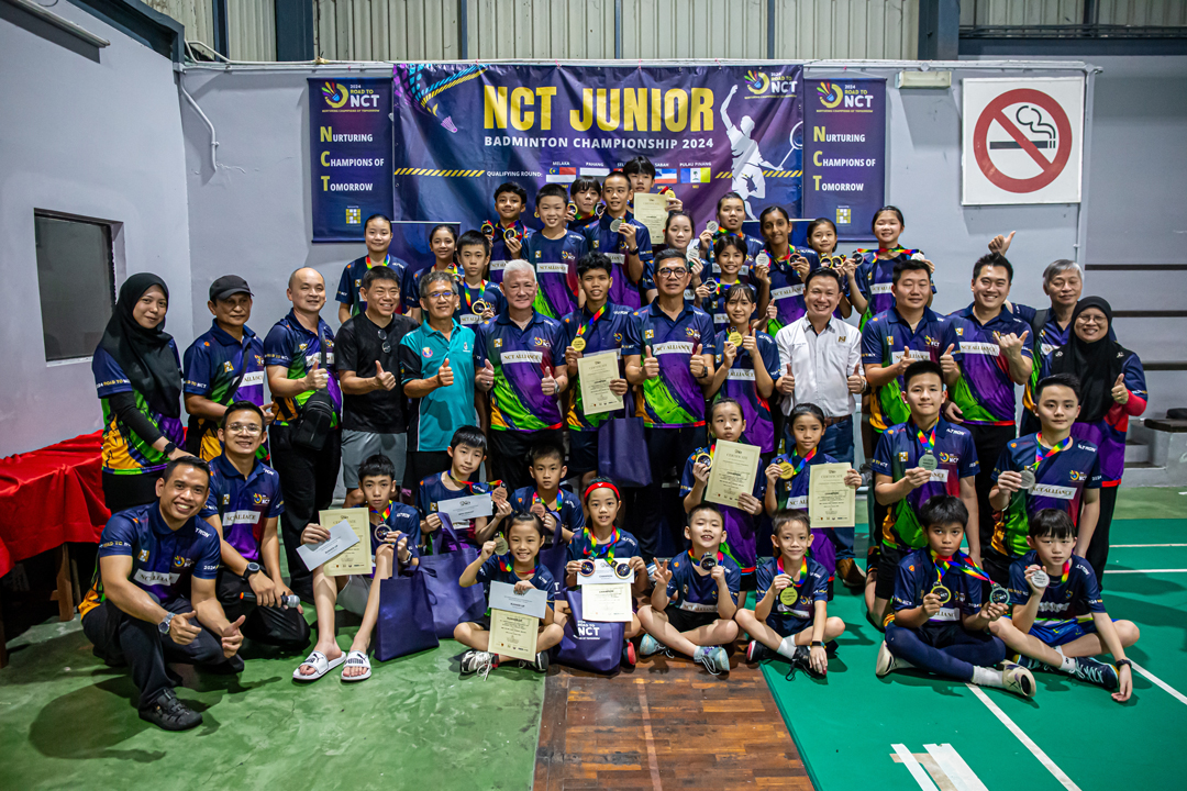 Successful end to NCT Junior Badminton Championships Melaka leg
